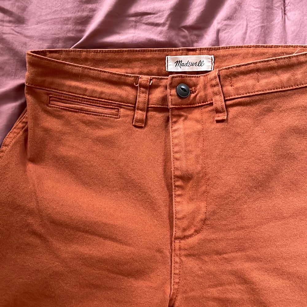 Madewell Curvy Emmett Wide Leg pants